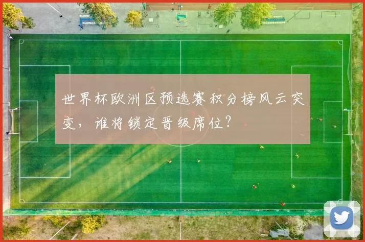 世界杯欧洲区预选赛积分榜风云突变,谁将锁定晋级席位?