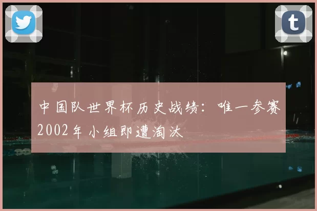 中国队世界杯历史战绩:唯一参赛2002年小组即遭淘汰